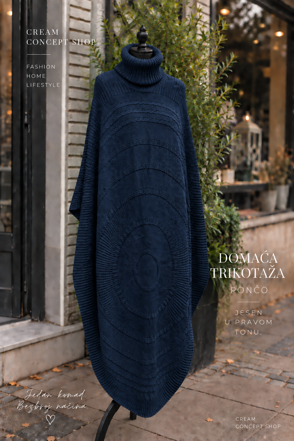 COCOON PONČO – TEGET - Image 5